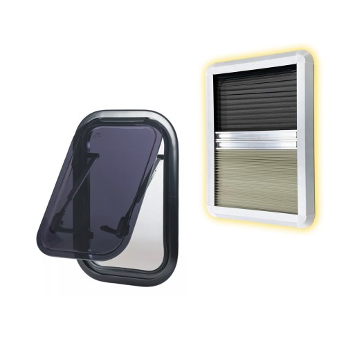 Masis Window + Blind AM 300 x 450 with LED