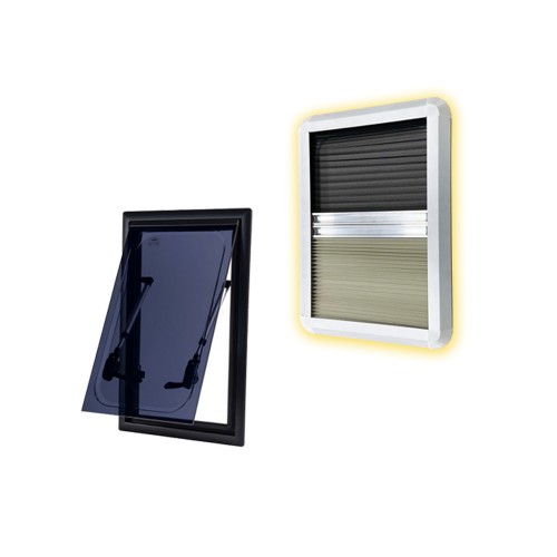 Masis Window + Blind BG 300 x 450 with LED Masis Window + Blind BG 300 x 450 with LED