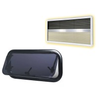 Masis Window + Blind AM 650 x 300 with LED